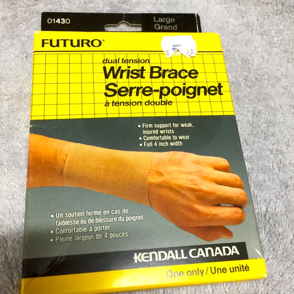 Wrist brace (Add-on item) Serre-poignet